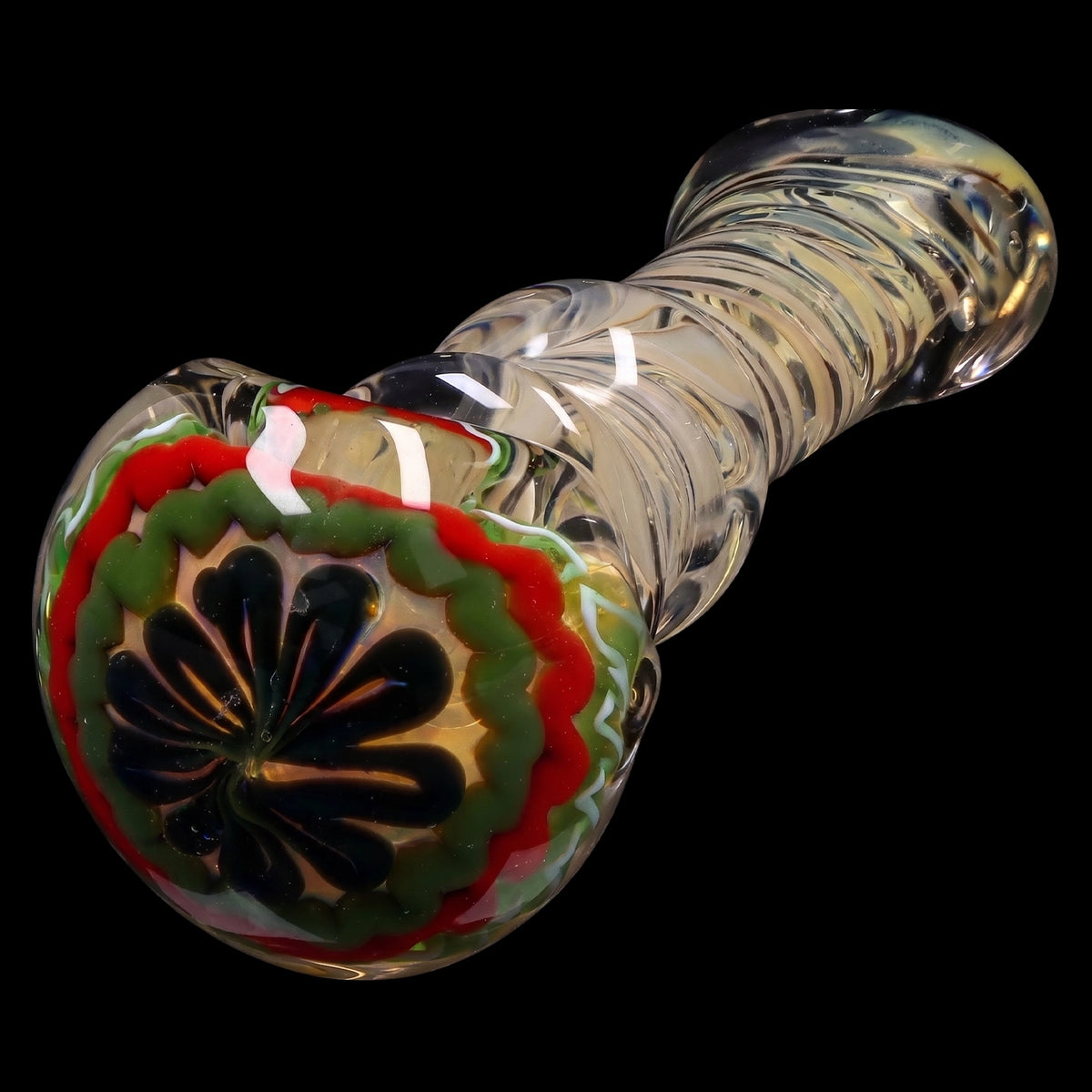 Smoke Cartel Squiggle Swirl Spoon Pipe