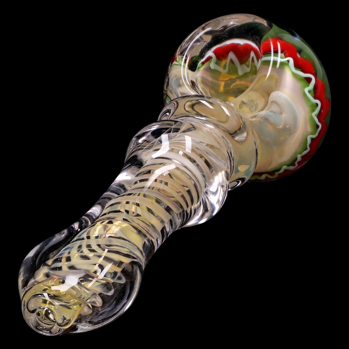 Smoke Cartel Squiggle Swirl Spoon Pipe