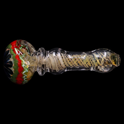 Smoke Cartel Squiggle Swirl Spoon Pipe
