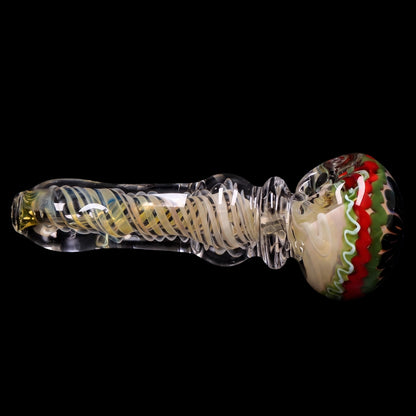 Smoke Cartel Squiggle Swirl Spoon Pipe