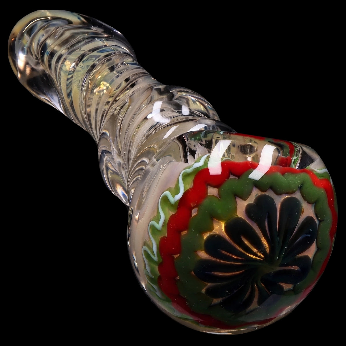 Smoke Cartel Squiggle Swirl Spoon Pipe