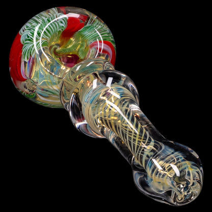 Smoke Cartel Squiggle Swirl Spoon Pipe