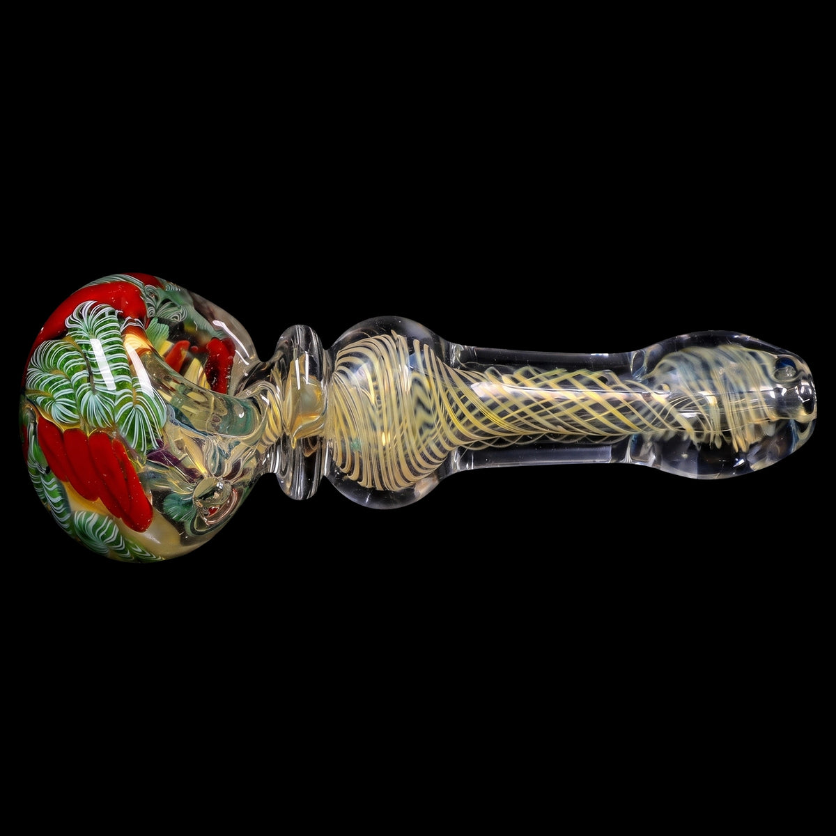 Smoke Cartel Squiggle Swirl Spoon Pipe