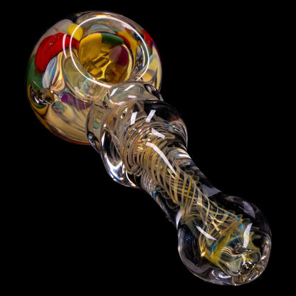 Smoke Cartel Squiggle Swirl Spoon Pipe