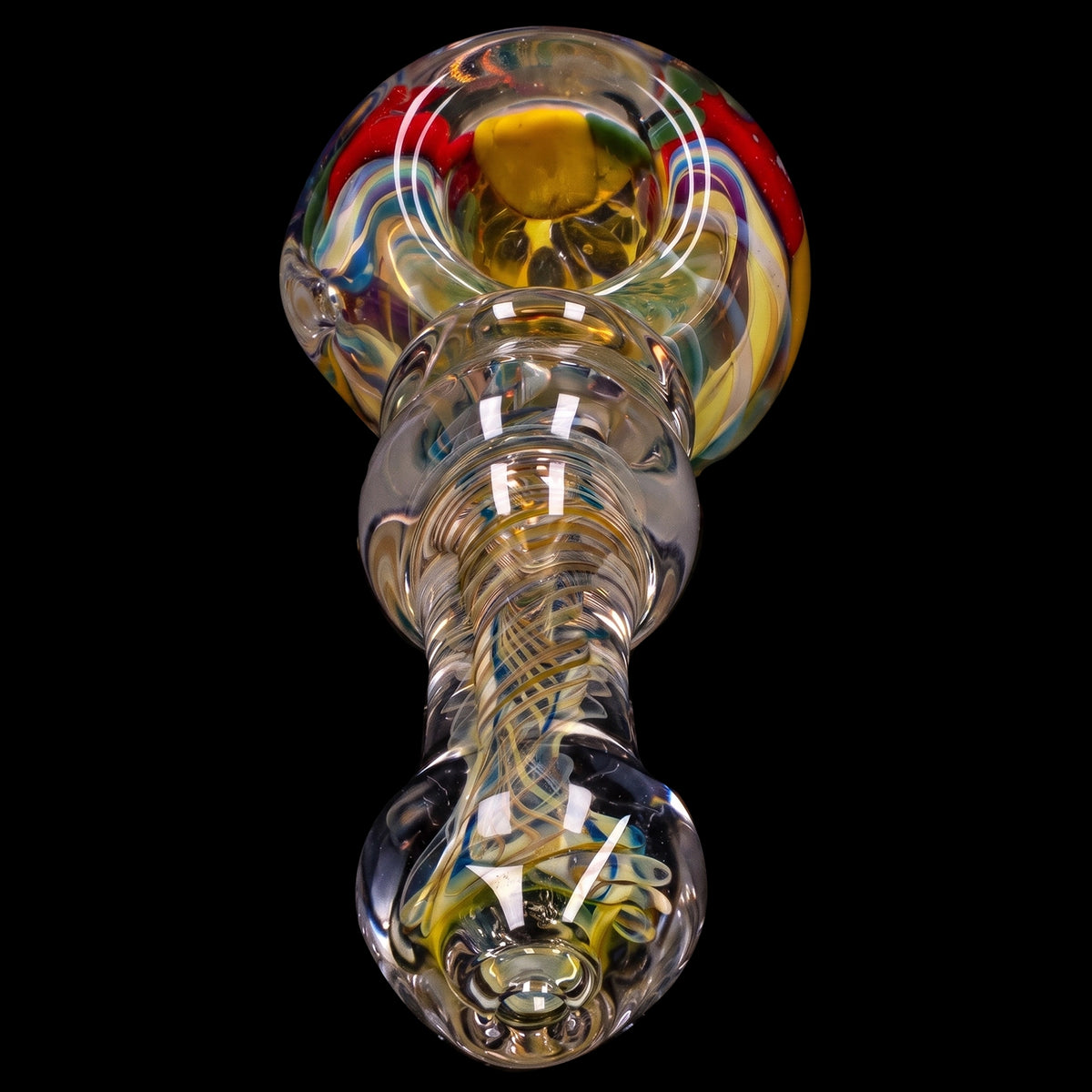Smoke Cartel Squiggle Swirl Spoon Pipe