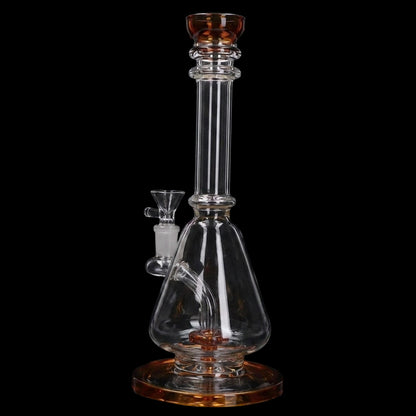Smoke Cartel Vase Beaker w/ Perc Bong - 10 in.