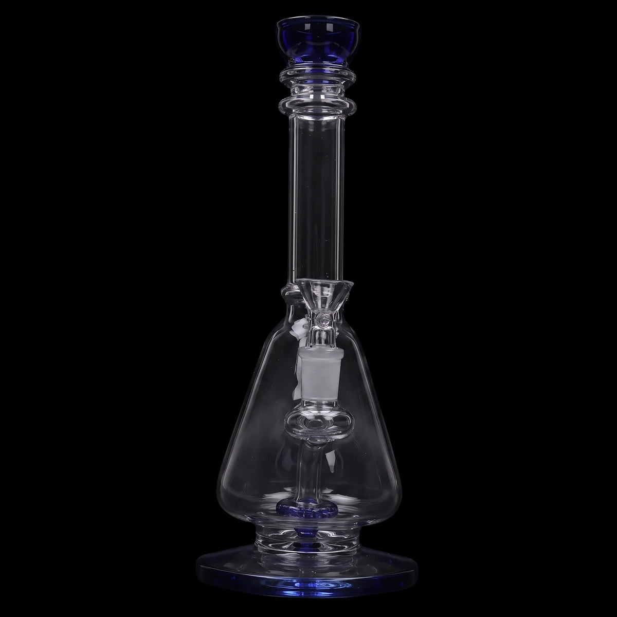 Smoke Cartel Vase Beaker w/ Perc Bong - 10 in.
