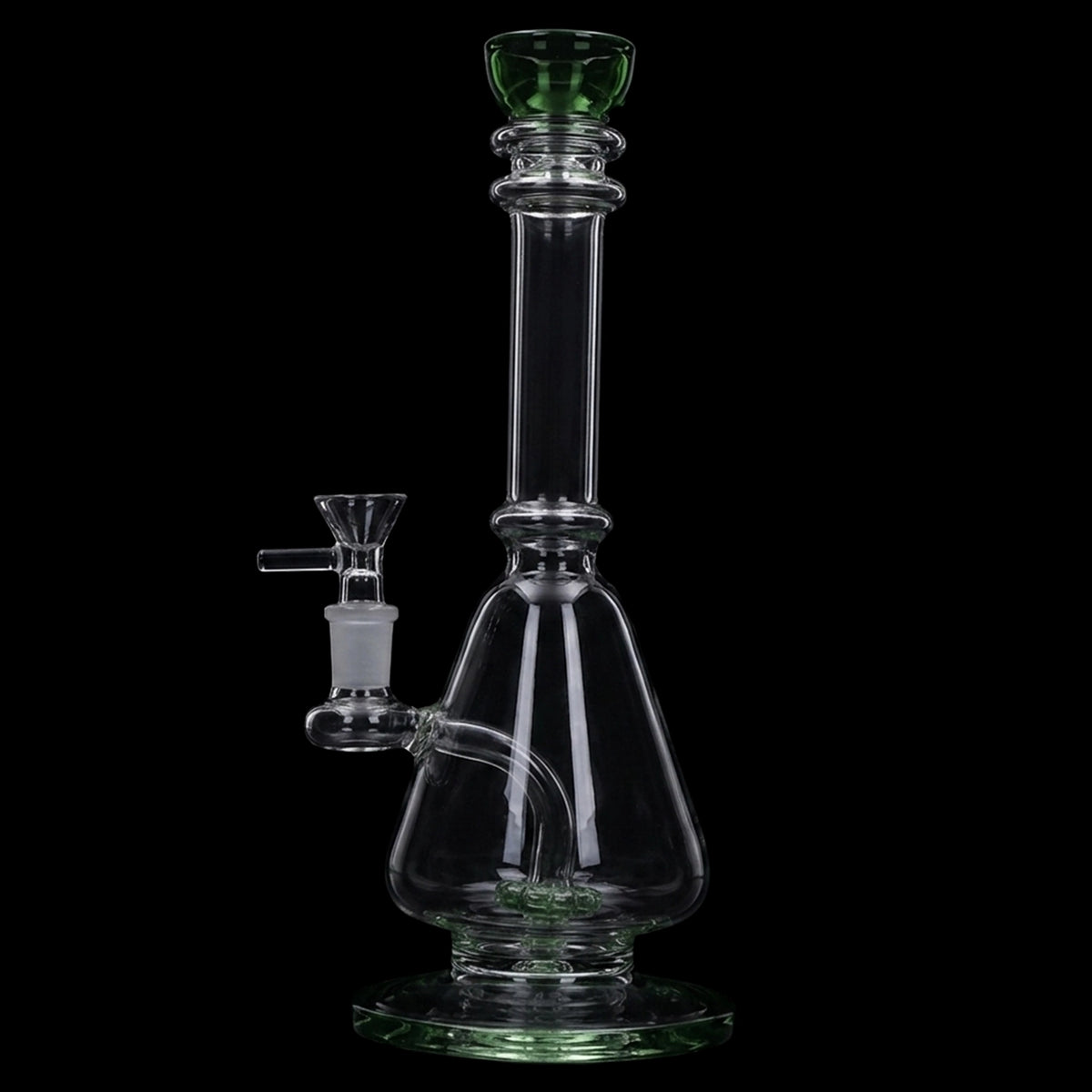 Smoke Cartel Vase Beaker w/ Perc Bong - 10 in.