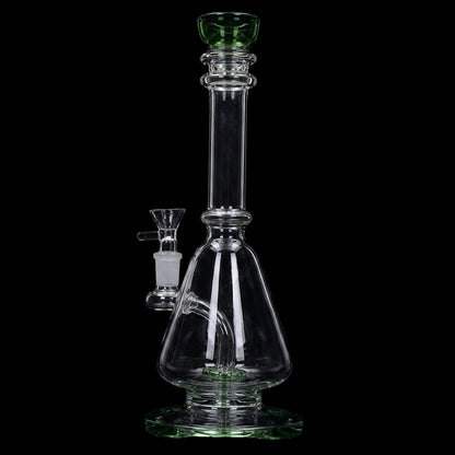 Smoke Cartel Vase Beaker w/ Perc Bong - 10 in.