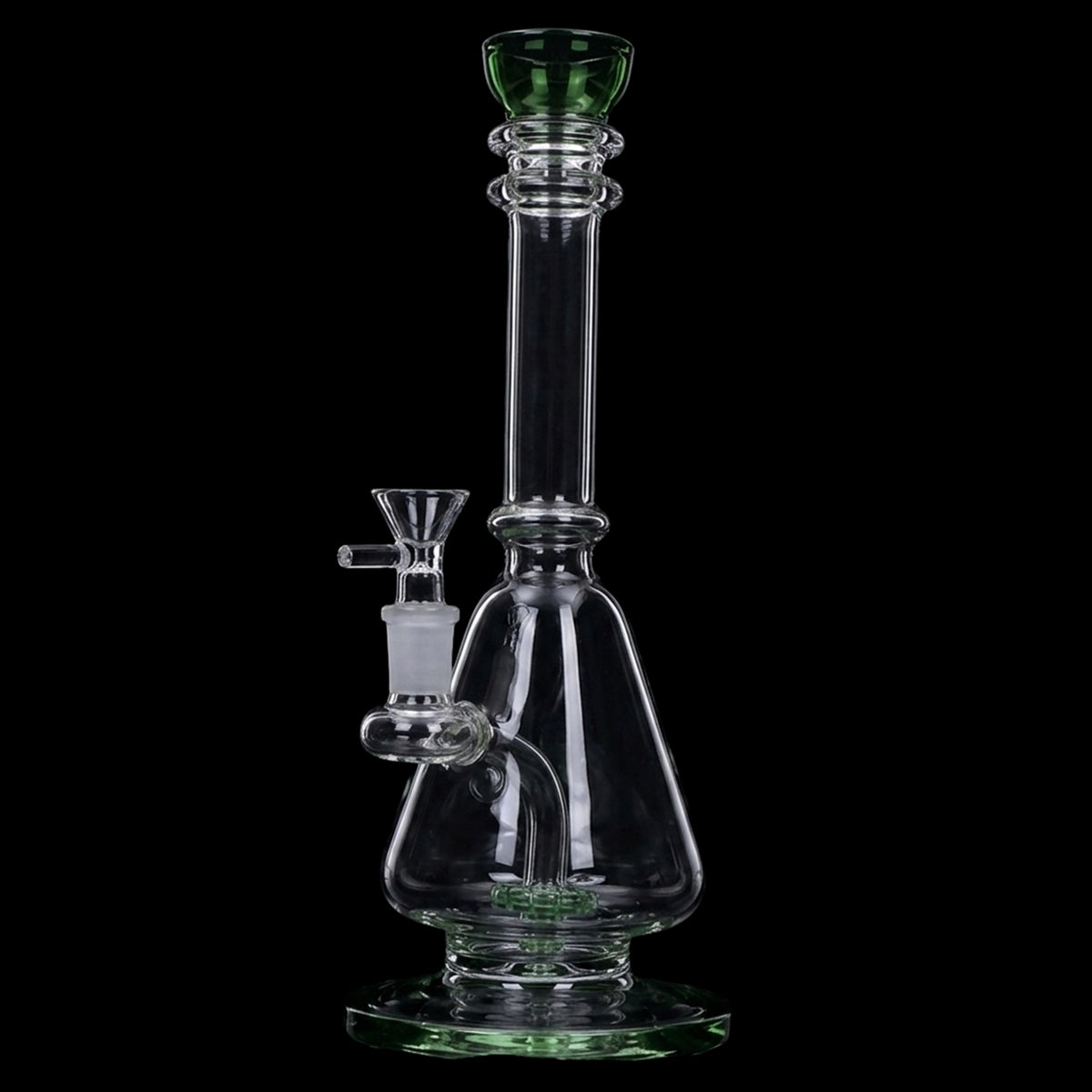 Smoke Cartel Vase Beaker w/ Perc Bong - 10 in.