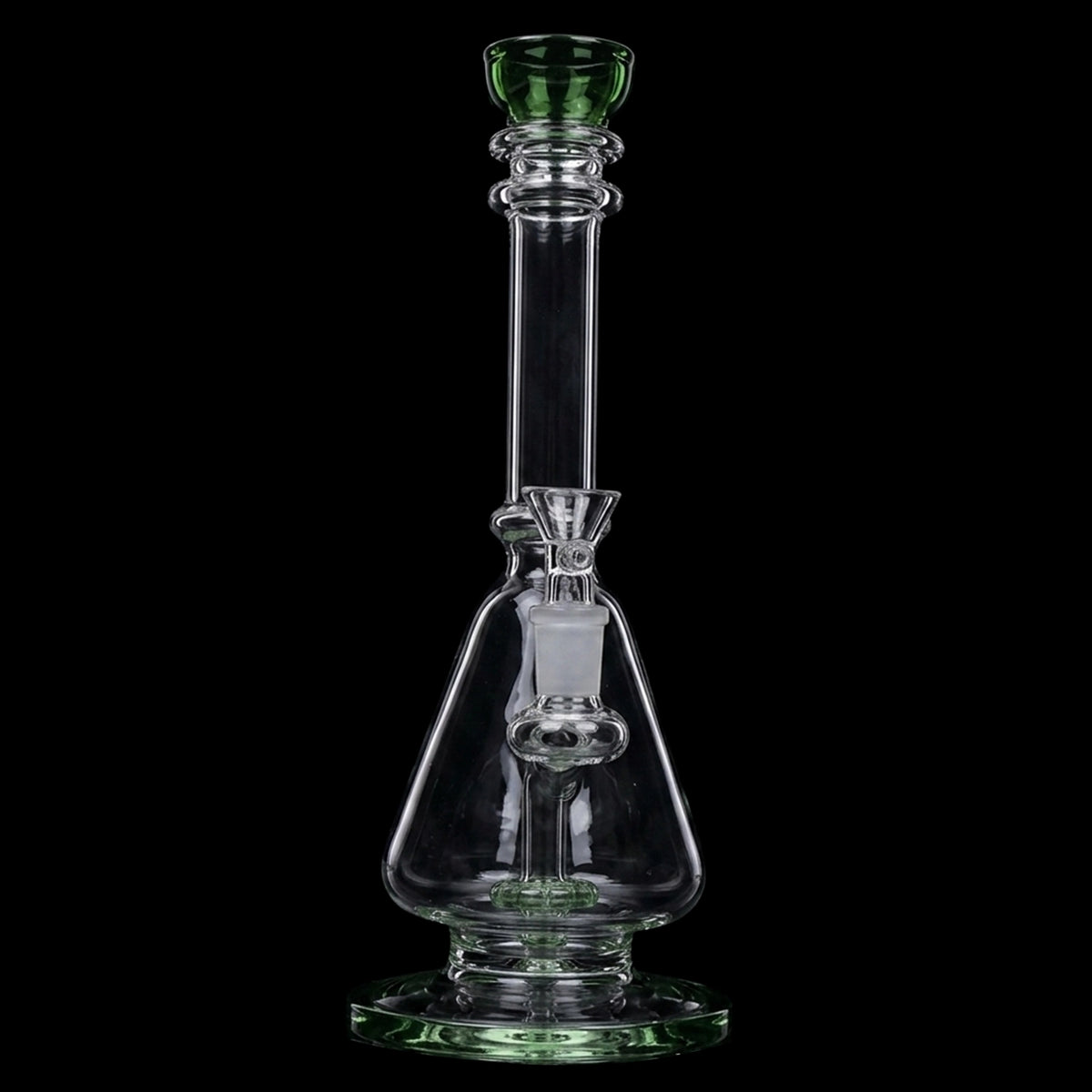 Smoke Cartel Vase Beaker w/ Perc Bong - 10 in.