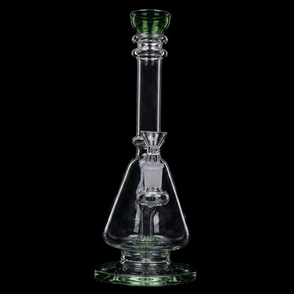 Smoke Cartel Vase Beaker w/ Perc Bong - 10 in.