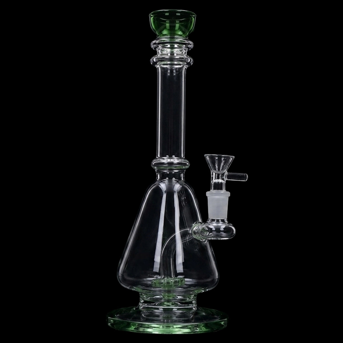 Smoke Cartel Vase Beaker w/ Perc Bong - 10 in.
