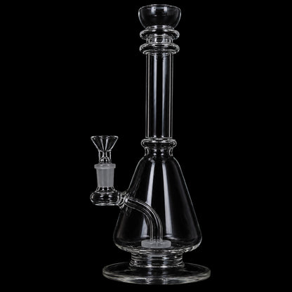 Smoke Cartel Vase Beaker w/ Perc Bong - 10 in.