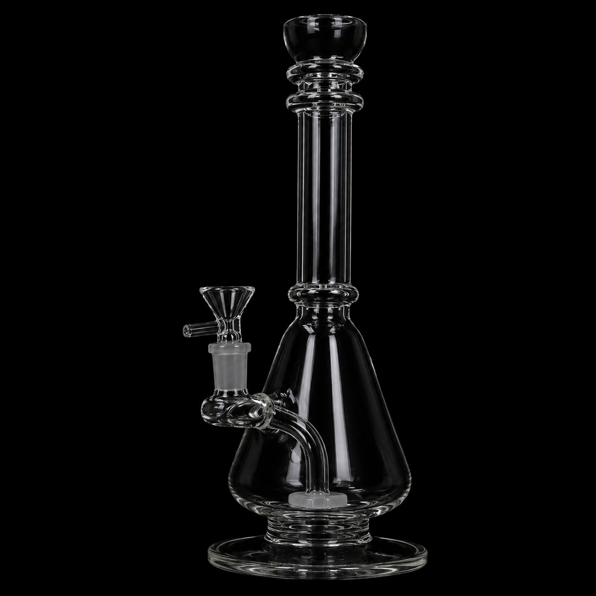 Smoke Cartel Vase Beaker w/ Perc Bong - 10 in.
