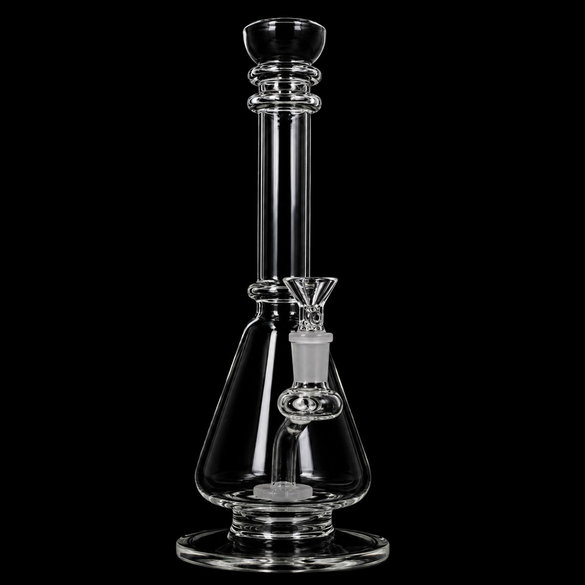 Smoke Cartel Vase Beaker w/ Perc Bong - 10 in.