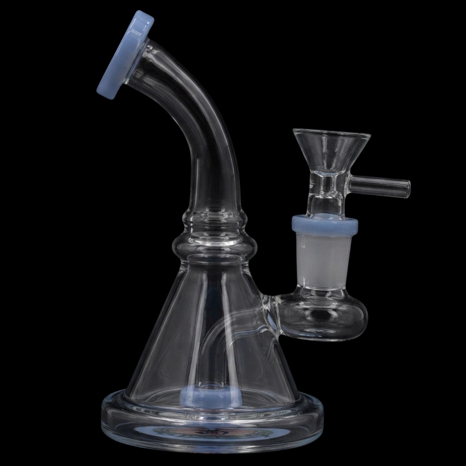 Smoke Cartel Bent Neck Reversable Bottom w/ Perc Bong