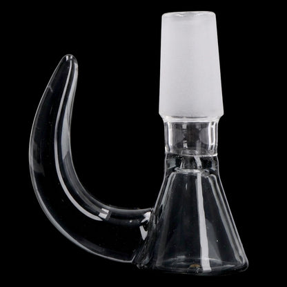 Smoke Cartel Thick Bowl w/ Horn Handle - Male - 14mm