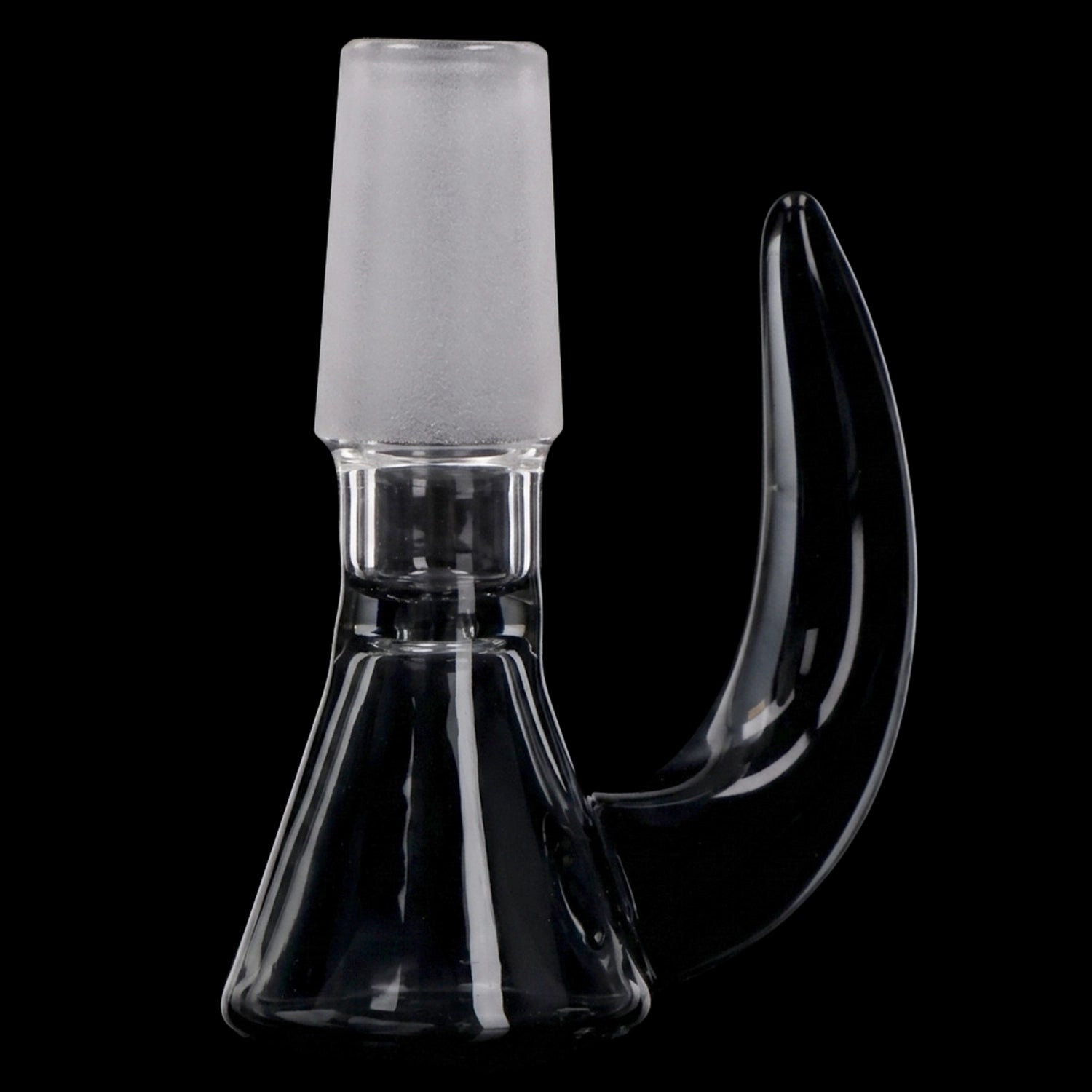 Smoke Cartel Thick Bowl w/ Horn Handle - Male - 14mm
