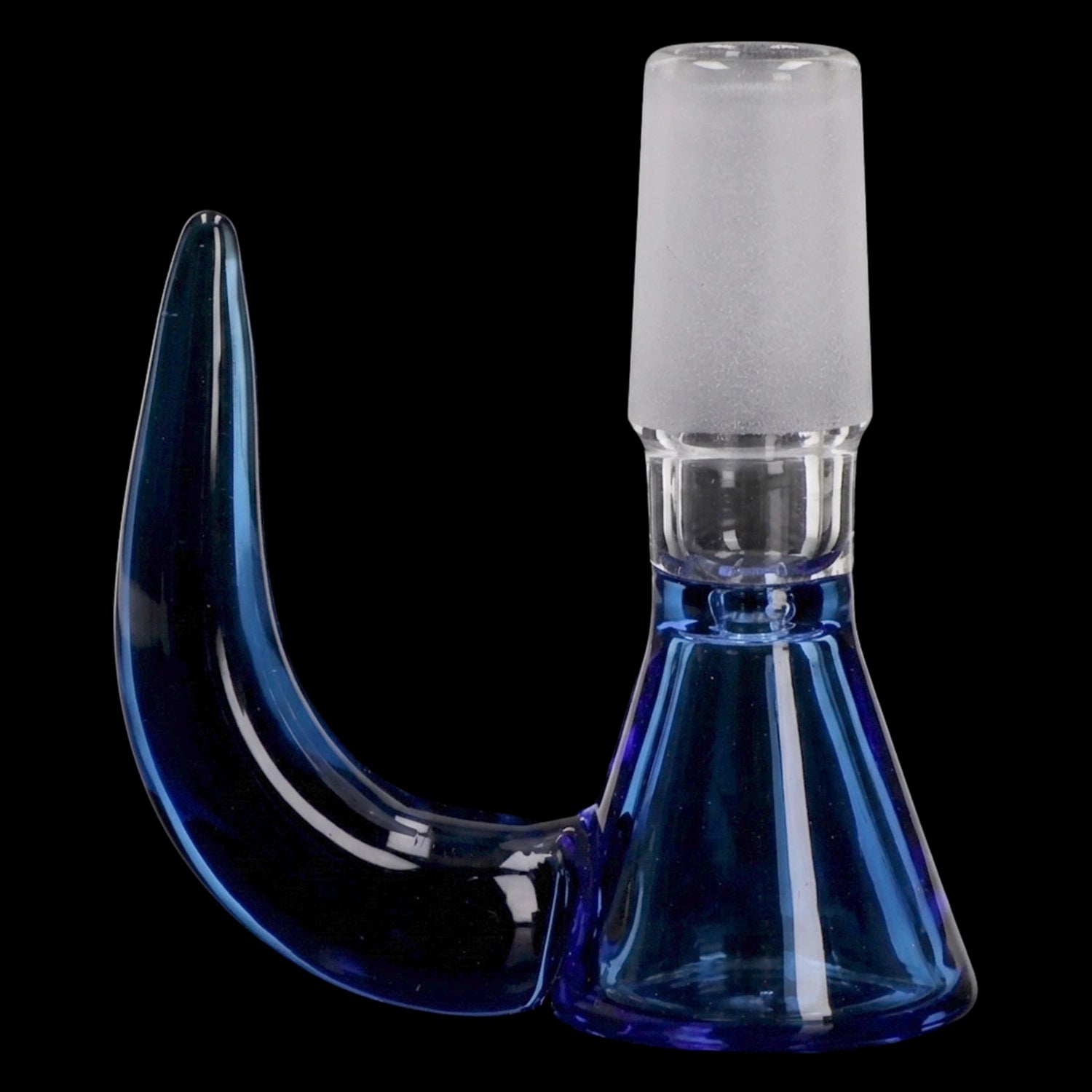 Smoke Cartel Thick Bowl w/ Horn Handle - Male - 14mm