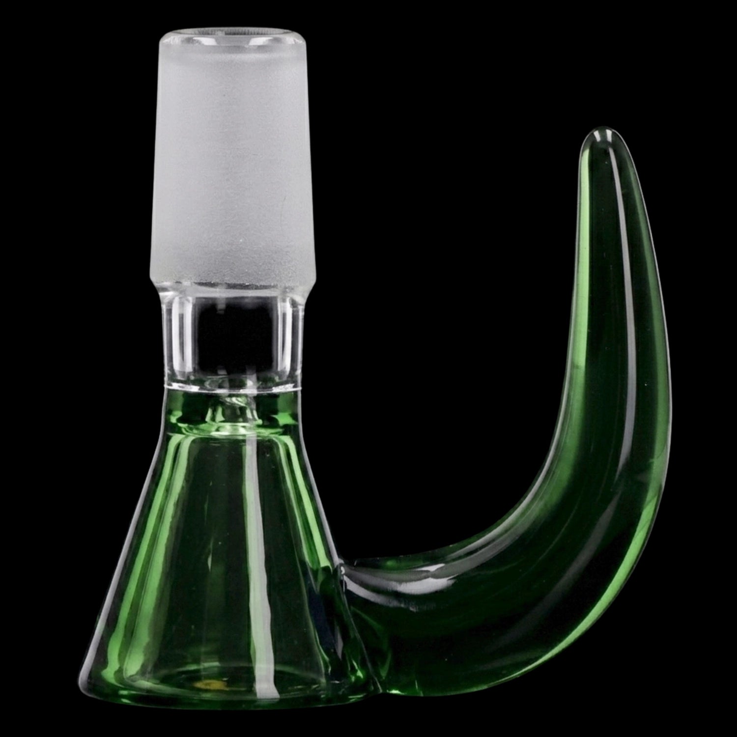 Smoke Cartel Thick Bowl w/ Horn Handle - Male - 14mm