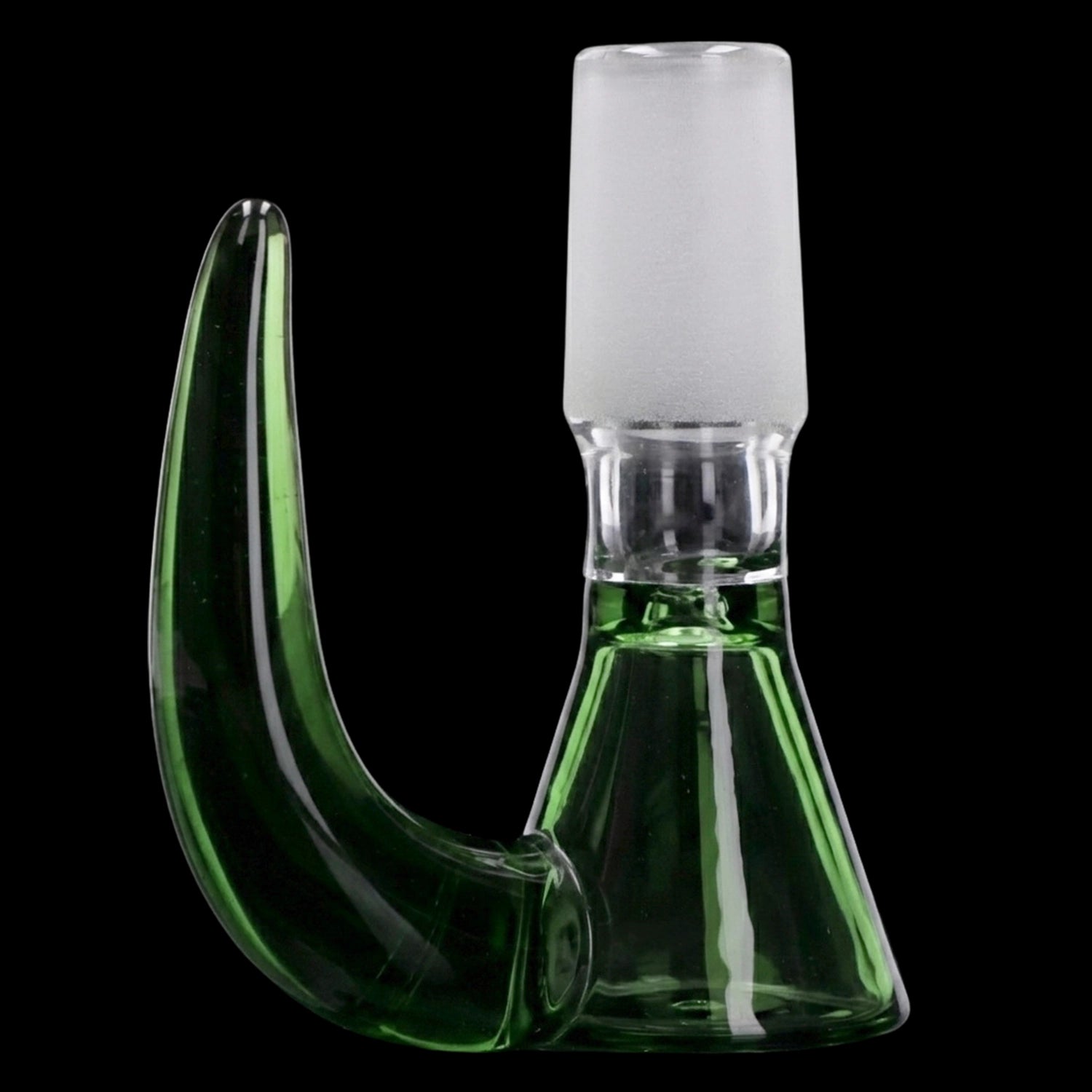 Smoke Cartel Thick Bowl w/ Horn Handle - Male - 14mm