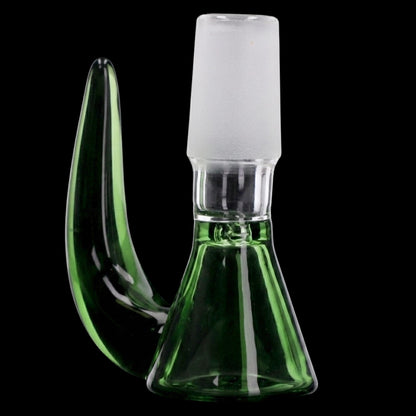 Smoke Cartel Thick Bowl w/ Horn Handle - Male - 14mm
