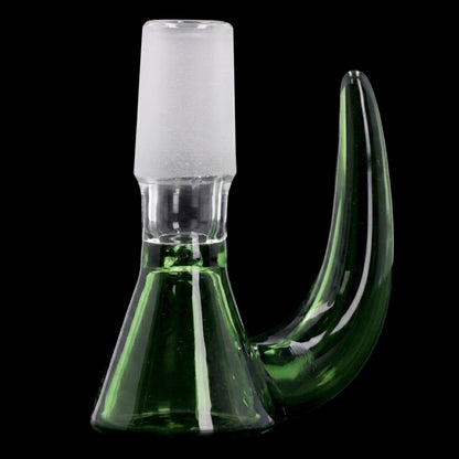 Smoke Cartel Thick Bowl w/ Horn Handle - Male - 14mm