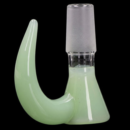 Smoke Cartel Thick Bowl w/ Horn Handle - Male - 14mm