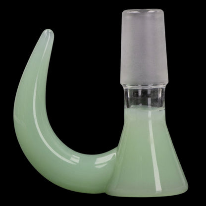 Smoke Cartel Thick Bowl w/ Horn Handle - Male - 14mm