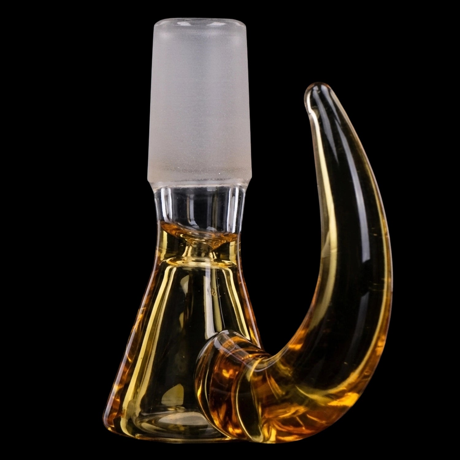 Smoke Cartel Thick Bowl w/ Horn Handle - Male - 14mm
