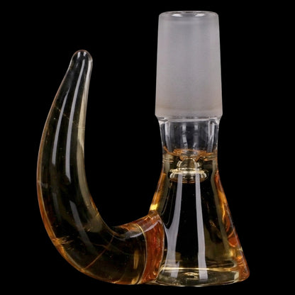 Smoke Cartel Thick Bowl w/ Horn Handle - Male - 14mm