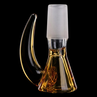 Smoke Cartel Thick Bowl w/ Horn Handle - Male - 14mm