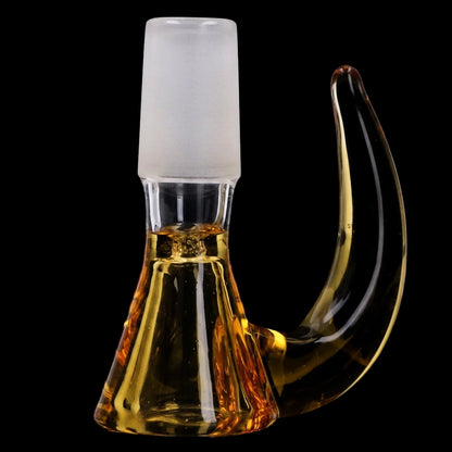 Smoke Cartel Thick Bowl w/ Horn Handle - Male - 14mm
