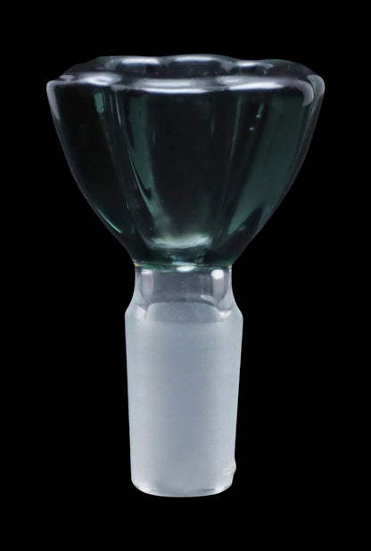 14mm Glass Flower Herb Bowl