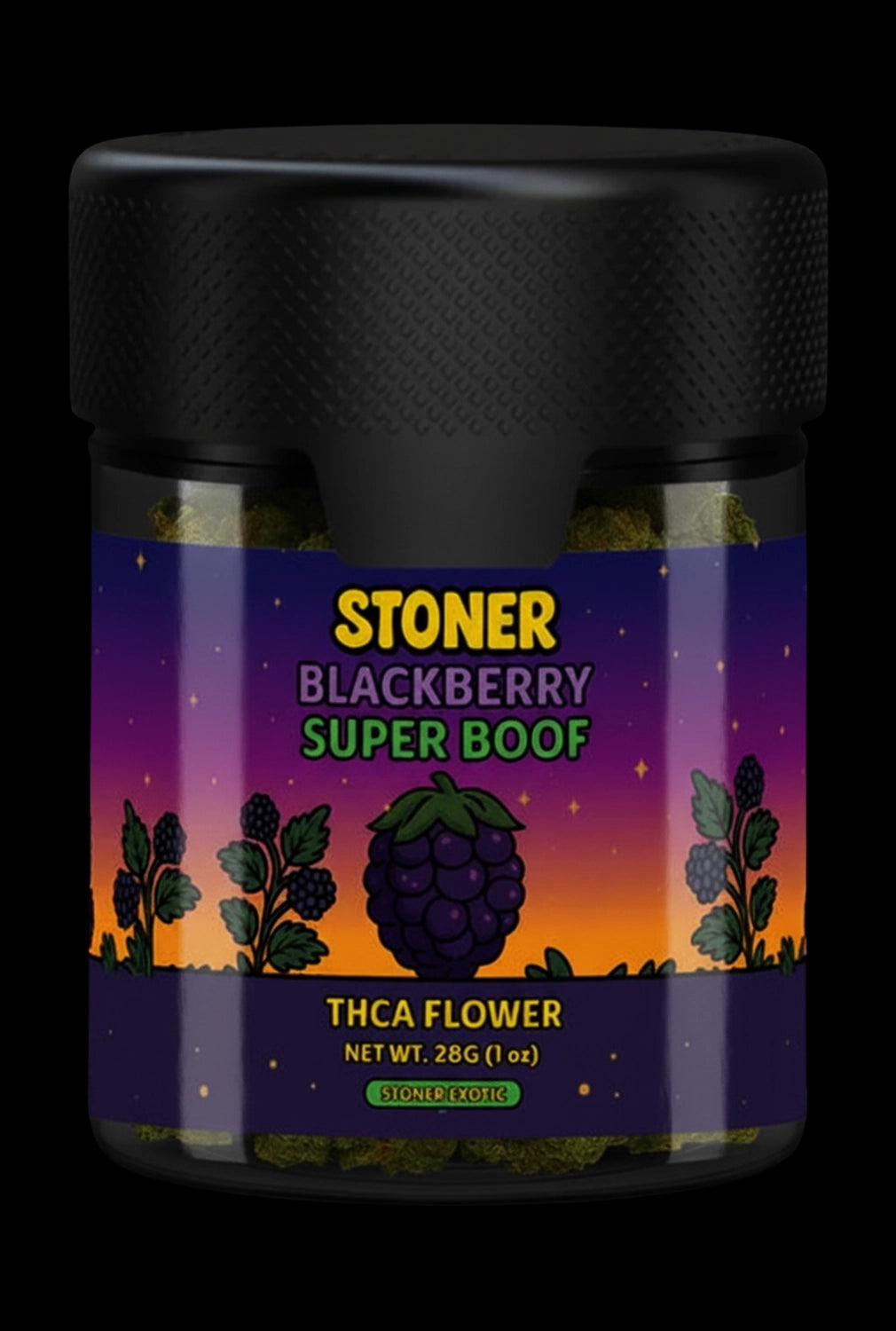 Stoner Blackberry Super Boof THCA Flower - Stoner Exotic