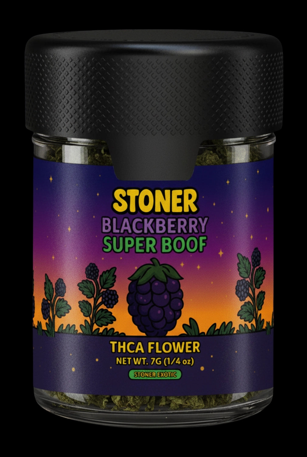 Stoner Blackberry Super Boof THCA Flower - Stoner Exotic