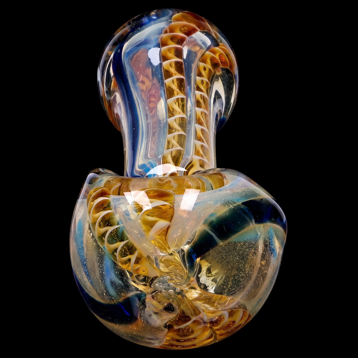 Smoke Cartel Squiggle Twist Spoon Pipe