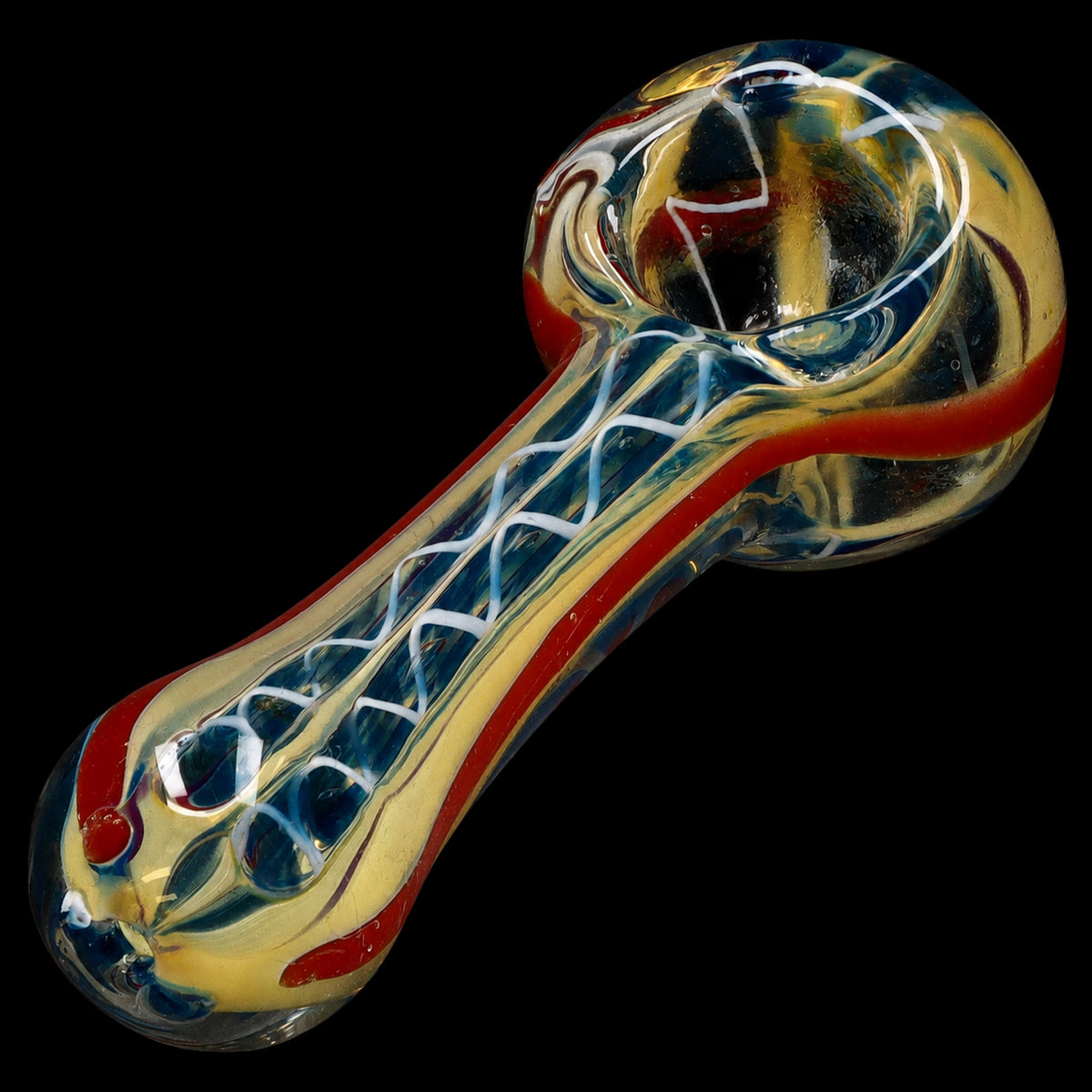 Smoke Cartel Squiggle Twist Spoon Pipe