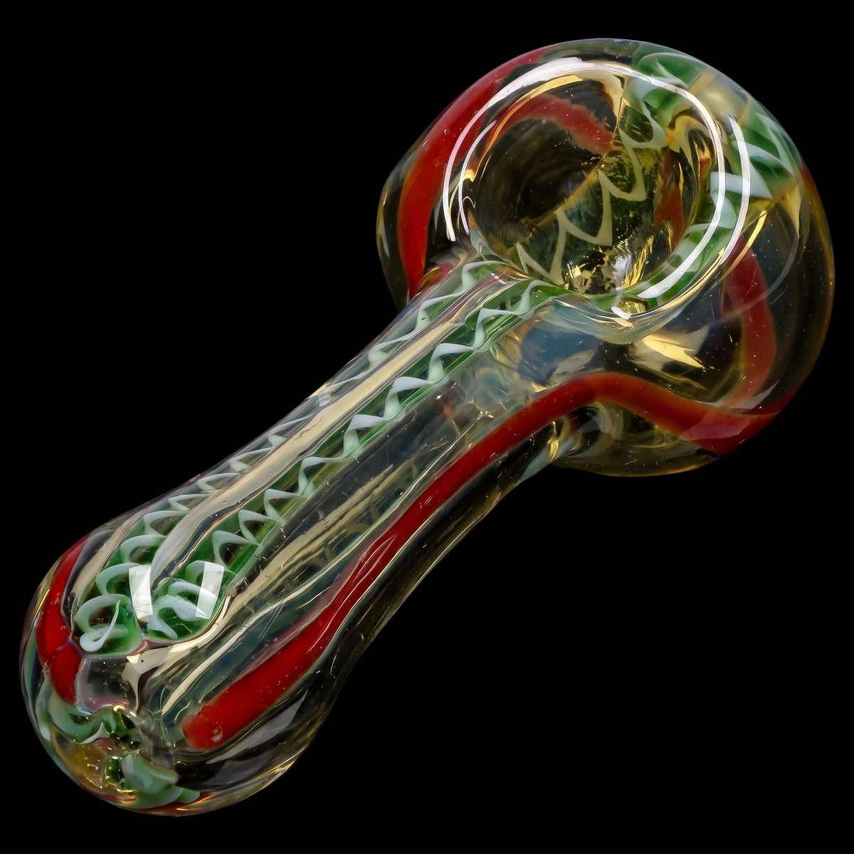Smoke Cartel Squiggle Twist Spoon Pipe