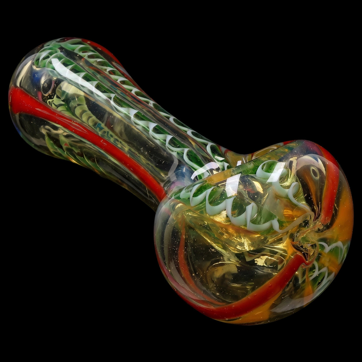 Smoke Cartel Squiggle Twist Spoon Pipe
