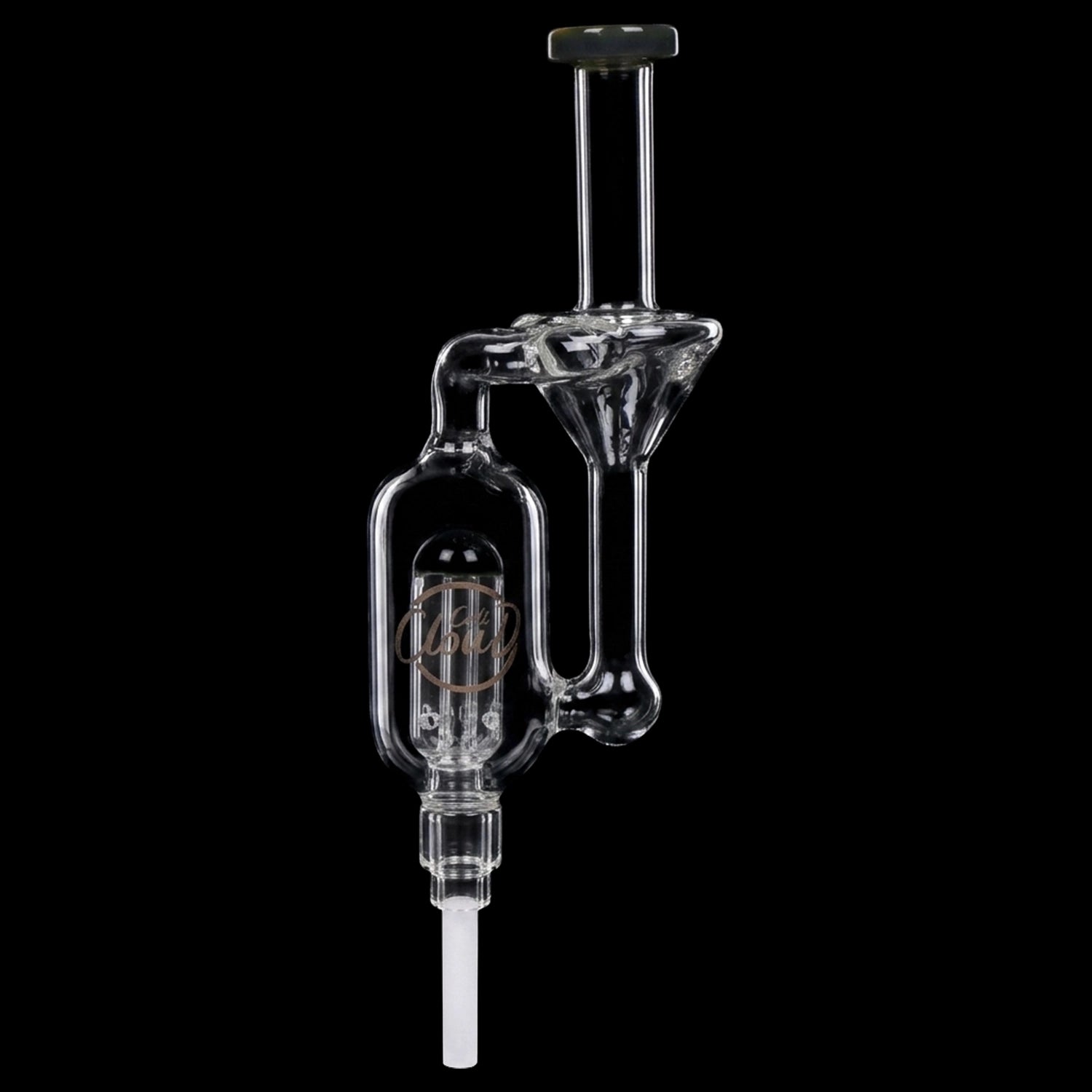 Cloud Cali Dome Inline Recycler CX Nectar Collector Straw - 7 in.
