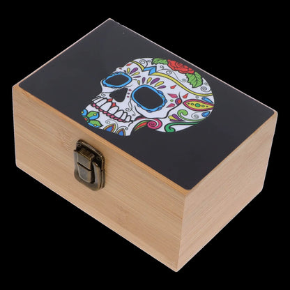 Cloud Cali Small bamboo Smoking Kit (Flowing skull)
