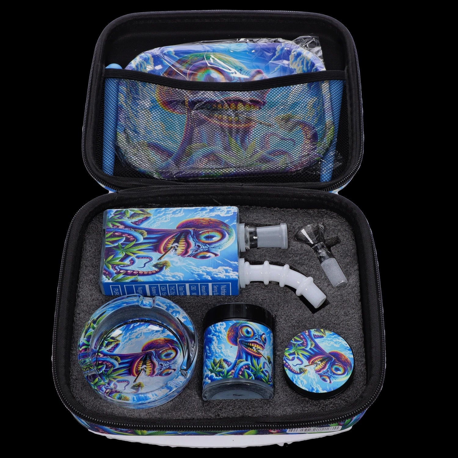 Cloud Cali Trippy Smoke Octo Zip Up Smoking Kit