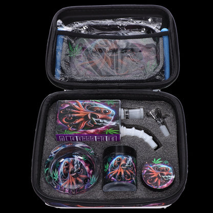 Cloud Cali Trippy Smoke Octo Zip Up Smoking Kit