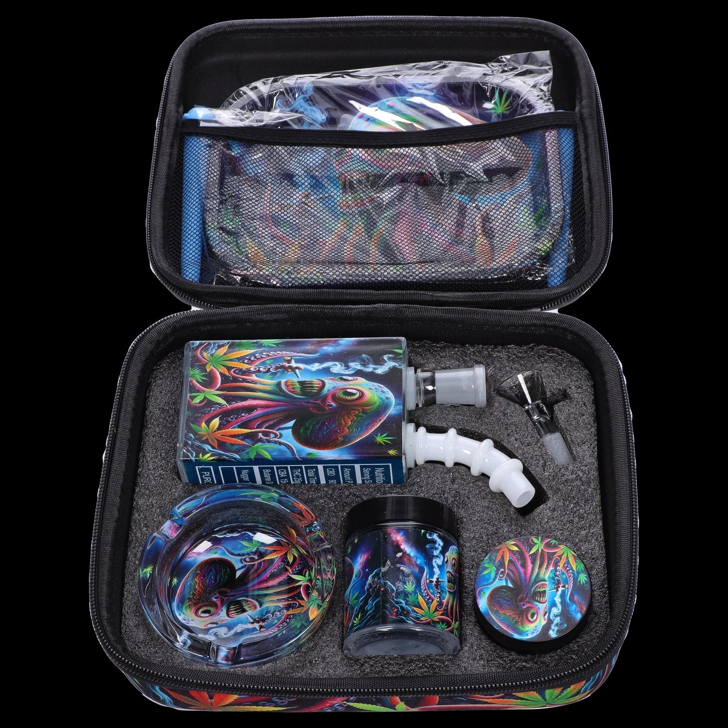 Cloud Cali Trippy Smoke Octo Zip Up Smoking Kit