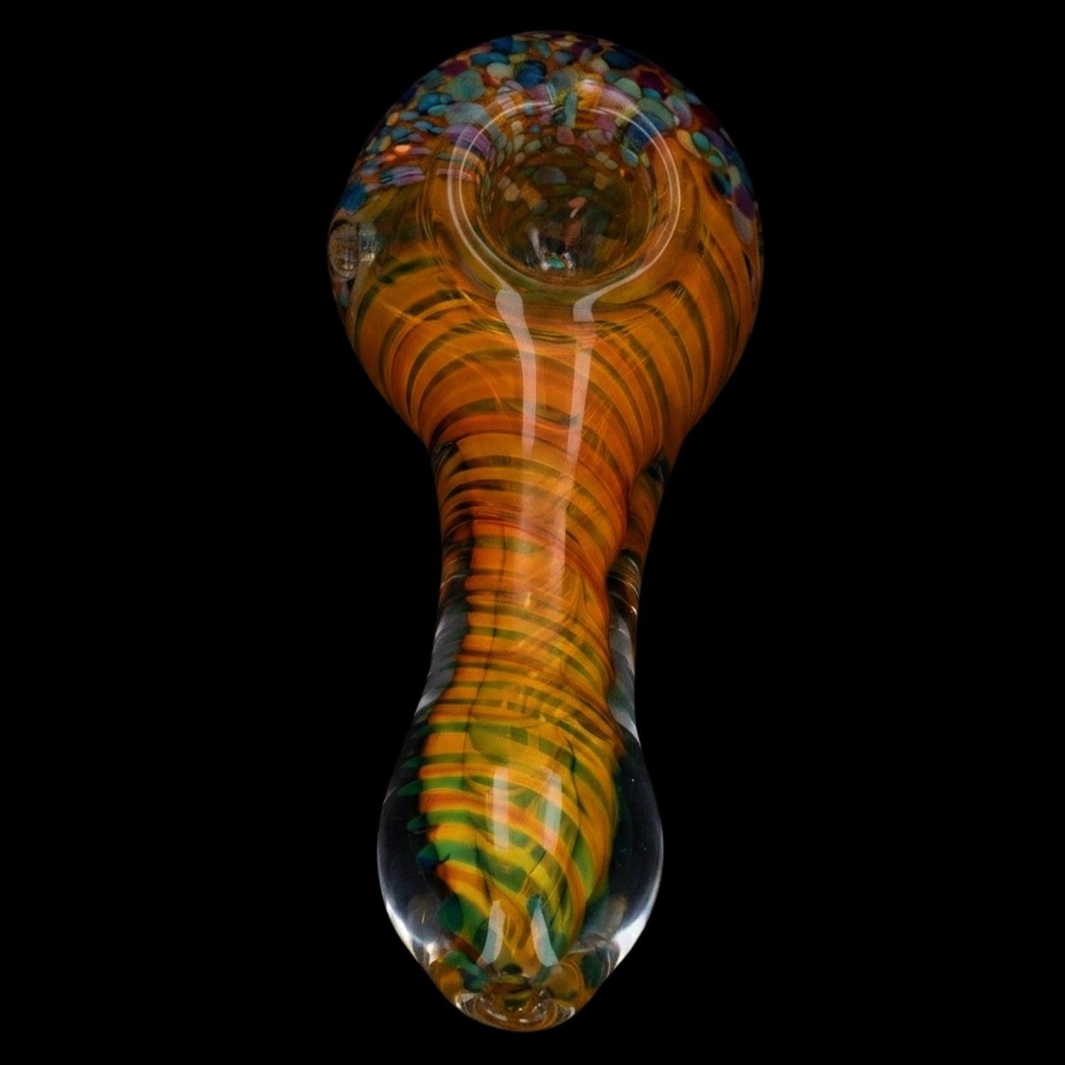 Cloud Cali Swirls and Dots Spoon Pipe - 4.75 in.
