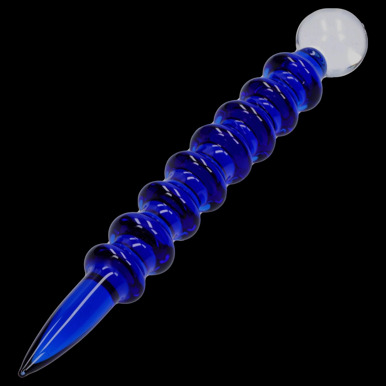 Cloud Cali Ribbed Glass Dab Tool - 4.5 in.