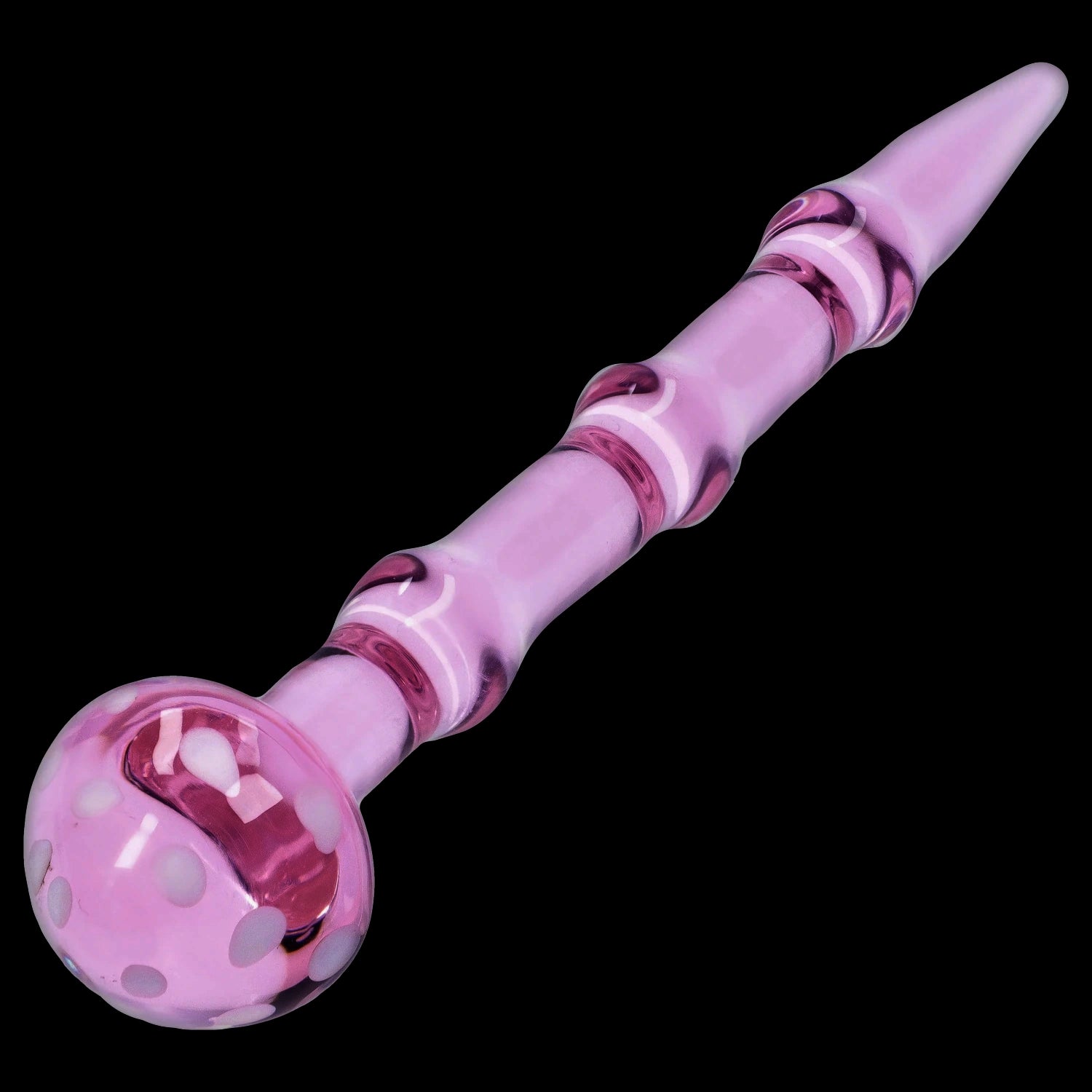 Cloud Cali Spotted Mushroom Glass Dab Tool - 4.5 in.