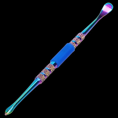 Cloud Cali Anodized Dab Tool with Silicone Tips - 5 in.